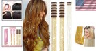 Sparkling Gold Hair Tinsel Pack - 12 Clip-ins  Perfect For Parties   Cosplay