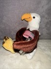 Coca-cola International Collection 1998 Usa 6  Reegle Eagle Bean Bag Plush New