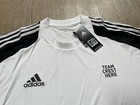 2012 Adidas Mls Soccer Sample Jersey Formotion Wht Blank Team Crest Xl Nwt  read