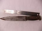 Large Fighting Knife Ww2 Wwii Era Military 1930 s 40 s 12 1 2 Inch Total Vintage