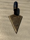 Vintage Blue Diamond Advertising Miniature Mason Trowel Letter Opener