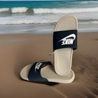 Nike Men   s Size 10 Benassi Jdi Slide Sandals  String white Seaweed  New With Tag