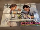 Vintage Don Johnson Miami Vice Poster Lot Very Rare
