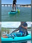  850    Origami Paddler Hybrid Kayak Stand Up Paddleboard Blue  And Seat 