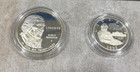 1993 Bill Of Rights Commemorative Unc Mint 2 Coin Set Silver Dollar   Half Ogp