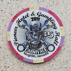 2011 Pioneer Hotel   Gambling Hall Casino  5 Carnivale H c Paulson Clay Chip