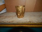 Spectacular Antique Edo Japanese Gilt Metal Cup