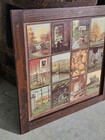 Vtg Homco Home Interiors B Mitchell 12 Window Pane Picture Fall Rustic