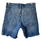 Bdg Denim Jean Shorts Medium Blue Was Size 25 Raw Hem Summer Coastal Casual