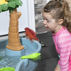 Step2 Dino Showers Multi-color Plastic Water Table For Toddlers With 13-piece