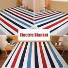 Full Size Queen Electric King Blanket   Heated Sherpa Twin Bed Fleece Heat 220v 