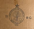 1946 A c  Gilbert Co   Toys Trains Master Carton In Original Condition