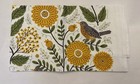 Gingiber Tea Towel Mums And Robins  27 X 26  New Without Tags
