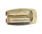 Vintage Walt Disney World brushed Goldtone Globe Ears Money Clip - Anson Co 