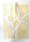 Canadian Hydrographic Nautical Map  Desolation Sound Suthil Chanel 1994