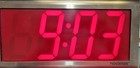 Novanex Inc  Ont4ss 4 Digit Poe Ntp Synchronized Ip Clock  Red Led  304