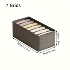 Foldable Storage Box  Drawer Organizer For Socks  Underwear  Bras