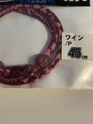 Phiten Rakuwa Aqua Titan Necklace New Authentic Red    Pink 18 