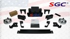 Sgc 4  Block Lift Kit For Ezgo Rxv Golf Cart Model  steeleng Exclusive  2008-13