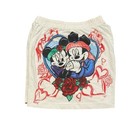 Vintage Walt Disney Mickey Minnie Mouse Aop Shorts L Usa Made Tv Disneyland 80s