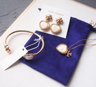 Tory Burch Jewelry Set Of 3   Earring  bracelet   Necklace Heart Shaped