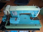 Brother Vintage Sewing Machine Ha4b2 Model 260 Aqua Untested