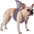 Shark Fin Dog Costume Pet S m Small Medium Gray Silver Cute Funny Dolphin New