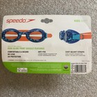 Speedo Kids Glide Swim Goggles Red Print Ages 3-6 Best Fit New Nwt
