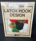 Christmas Bells Hook Rug National Yarn Crafts Latch Hook Kit X922 18x24    New