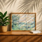 In The Oise Valley By Paul Cezanne Print   Premium Giclee Art Print