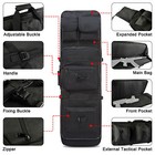 39  Outdoor Tactical Rifle Range Gun Carry Case Padded Backpack Molle Bag Pouch