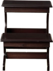 High Beds Bed Steps For Adults Two Step Stool Stair Ladder Wood Kitchen Home