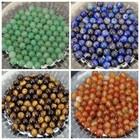 Natural Gemstone Round Spacer Loose Beads 4mm 6mm 8mm 10mm 12mm Free Shipping
