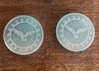 2 Token Coins Vintage                           baile Arcade  Gaming Tokens  Chinese