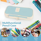Large Capacity Pencil Case Zipper Pen Bag School Student Organizer Pouch Bag New