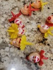 Vintage Wilton Derby Clown Cake Toppers     Set Of 13 Cupcake Picks Party Decor