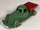 Hubley 2224 2225 Cast Iron Dump Truck Green   Red
