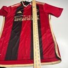 Adidas Atlanta United Fc Ic3000 Home Jersey Red black Gold Trim Slim Fit Men   s M