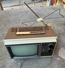 Television Singer Vintage Portable Tv Model He-7010 - Rare  Works
