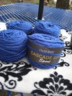 Cascade 220 Sport Yarn In Royal Blue 4 Skeins 656 Yards Total free Ship