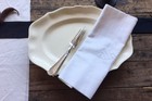  antiquest  Antique Linen Torchon Towel  monogrammed 