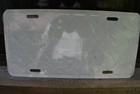 Vintage John Deere Front License Plate   Diamond Plate  Black