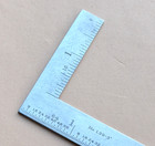 The Lufkin Rule Co  No  139-3   3 X 2  Inch Thin Steel Square  Made In The Usa 