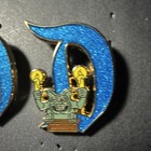  castle   Haunted Mansion  Disneyland Keys Glitter Pin Set