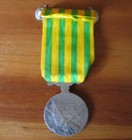 French China 1900-1901 Campaign Medal Boxer Rebellion Sterling