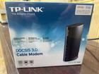 Tp-link Tc-7610 Docsis 3 0 Cable Modem New Sealed Xfinity Comcast Time Warner