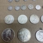 Mixed Lot Of 37 Silver Coins Us An Canada