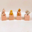 Baby s First Christmas Decor Blocks Bear Duck Bunny Sheep Multicolor Baby Shower