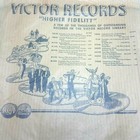 Victor Records Printed Paper Bag 78 Rpm 1940s 