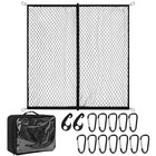 Cargo Net For Pickup Truck Bed  Heavy Duty Truck Bed Net  4 x6  Expands To 